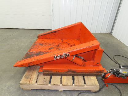 Presto TZ44-20 Container Tilter Tipper 45° 2000lbs 120V 44x48" Top Tote Drive On