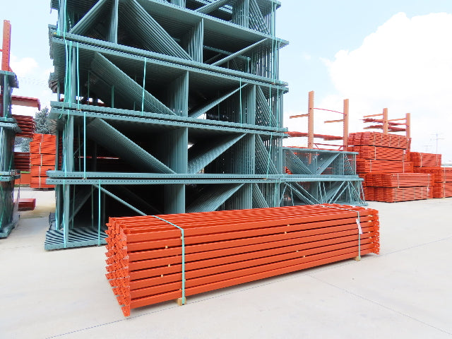 Interlake 144"x 2-3/4" Teardrop Pallet Racking Step Beam Crossmember 1220Lb 27E