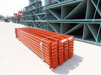 Interlake 144"x 2-3/4" Teardrop Pallet Racking Step Beam Crossmember 1220Lb 27E