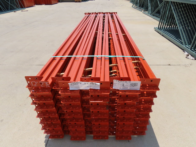 Interlake 144"x 2-3/4" Teardrop Pallet Racking Step Beam Crossmember 1220Lb 27E