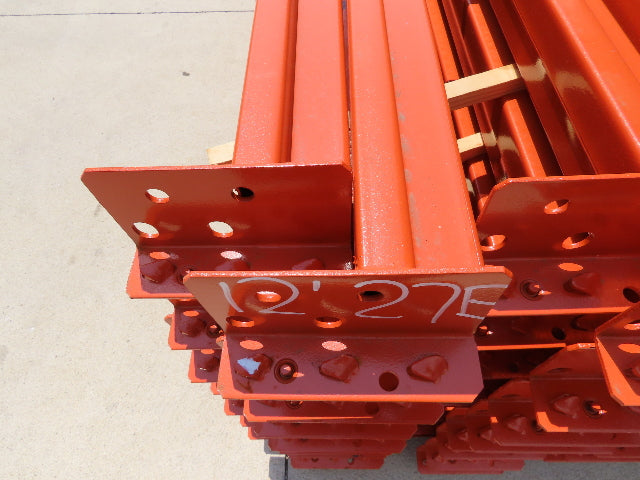 Interlake 144"x 2-3/4" Teardrop Pallet Racking Step Beam Crossmember 1220Lb 27E