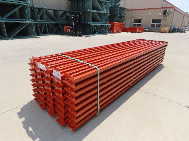 Interlake 144"x 2-3/4" Teardrop Pallet Racking Step Beam Crossmember 1220Lb 27E