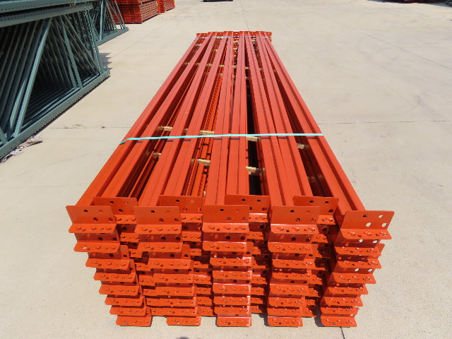 Interlake 144"x 2-3/4" Teardrop Pallet Racking Step Beam Crossmember 1220Lb 27E