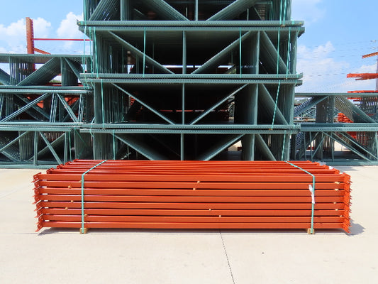 Interlake 144"x 2-3/4" Teardrop Pallet Racking Step Beam Crossmember 1220Lb 27E