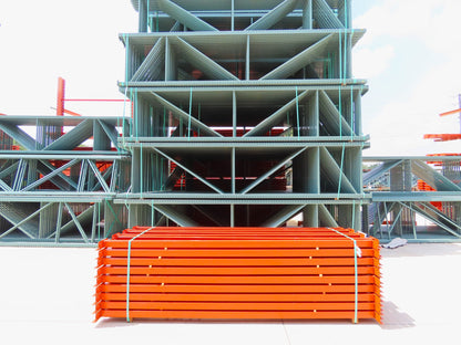 Interlake 108"x 4" Teardrop Pallet Racking Rack Step Beam Crossmember 4390Lb 40E