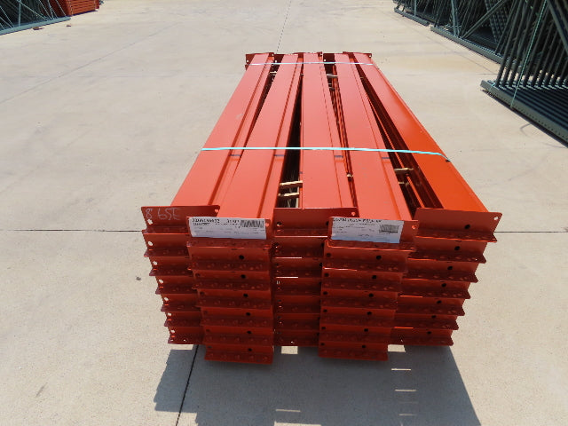 Interlake 96"x 6-1/2" Teardrop Pallet Racking Step Beam Crossmember 10240Lb 65E