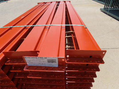 Interlake 96"x 6-1/2" Teardrop Pallet Racking Step Beam Crossmember 10240Lb 65E