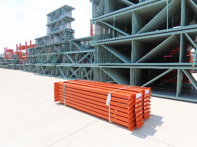 Interlake 96"x 6-1/2" Teardrop Pallet Racking Step Beam Crossmember 10240Lb 65E
