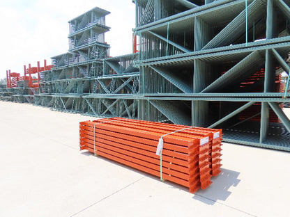 Interlake 96"x 6-1/2" Teardrop Pallet Racking Step Beam Crossmember 10240Lb 65E