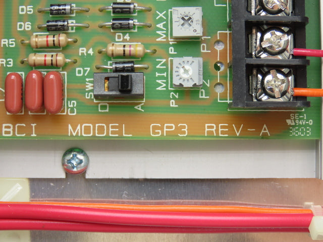 Bryant GP3 Rev-A Soft Start Feeder Control Vibratory Bowl Controller 115VAC 15A