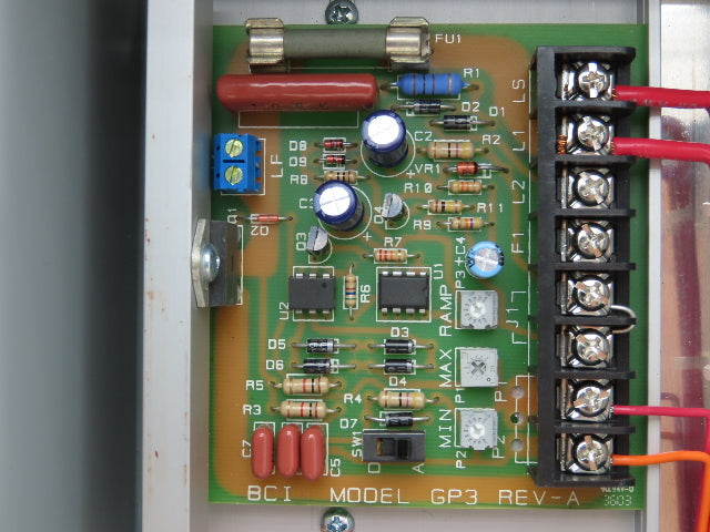 Bryant GP3 Rev-A Soft Start Feeder Control Vibratory Bowl Controller 115VAC 15A