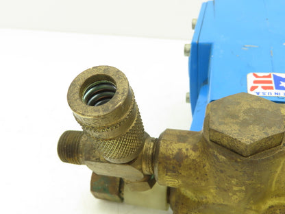 Hypro 8631B-AU2 Pressure Washer Duplex Plunger Pump 3gpm 1500psi 3/8"npt Brass