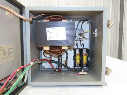 Daykin GPFS-15 Z124 Stepdown Transformer Disconnect 3kVA 1Ph HV 480V LV 120V