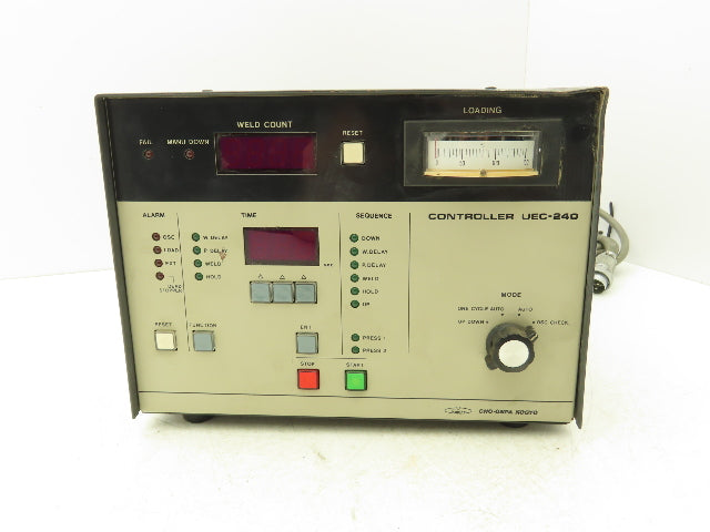Kogyo UEC-240 Cho-Onpa Sonics Weld Controller Unit Welding Sequence