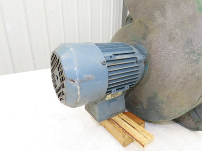 Centrifugal Blower Fan Forward-Curved 230/460V 3PH Siemens Motor 5"x7.5" Flange