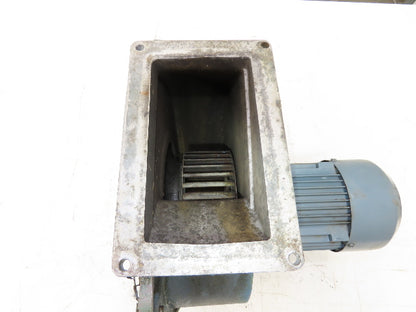 Centrifugal Blower Fan Forward-Curved 230/460V 3PH Siemens Motor 5"x7.5" Flange