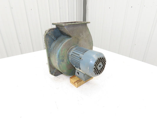 Centrifugal Blower Fan Forward-Curved 230/460V 3PH Siemens Motor 5"x7.5" Flange