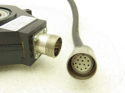 Hohner 88-J364B/1024 Hollow Shaft Encoder 1024ppr 12 Pin 1-1/8" Shaft