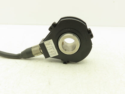 Hohner 88-J364B/1024 Hollow Shaft Encoder 1024ppr 12 Pin 1-1/8" Shaft