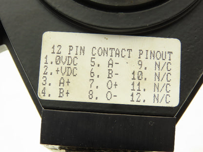 Hohner 88-J364B/1024 Hollow Shaft Encoder 1024ppr 12 Pin 1-1/8" Shaft