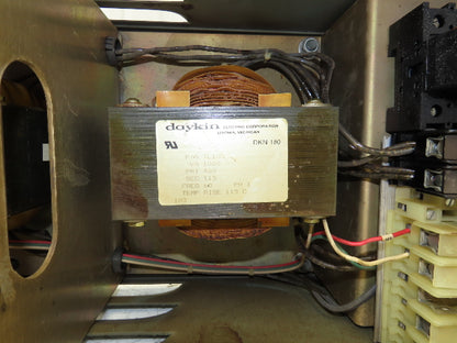 Daykin DTFP-0507 WR Stepdown Transformer Disconnect 1.5kVA 1Ph HV 460V LV 115V