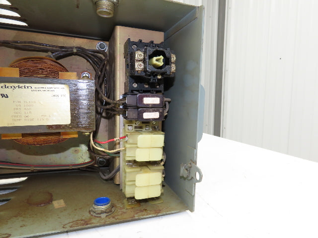 Daykin DTFP-0507 WR Stepdown Transformer Disconnect 1.5kVA 1Ph HV 460V LV 115V
