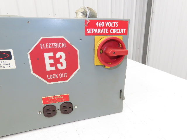 Daykin DTFP-0507 WR Stepdown Transformer Disconnect 1.5kVA 1Ph HV 460V LV 115V