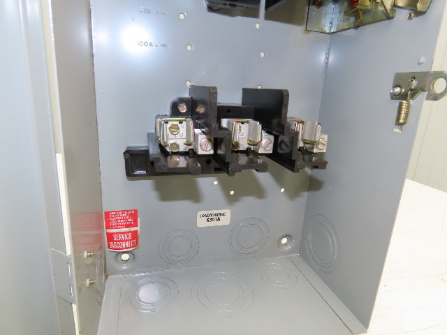 General Electric TH3362  Safety Disconnect Switch Fused 60A 600VAC Model 10