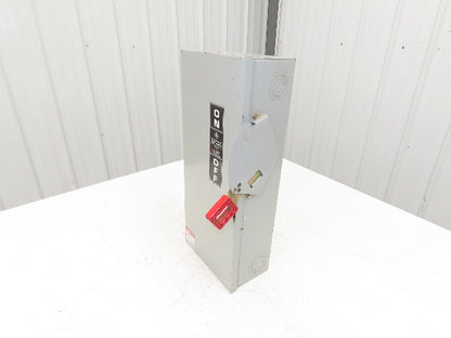 General Electric TH3362  Safety Disconnect Switch Fused 60A 600VAC Model 10
