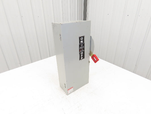 General Electric TH3362  Safety Disconnect Switch Fused 60A 600VAC Model 10