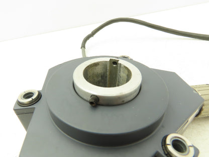 Hohner 8820-0108-1024 Hollow Shaft Encoder 1024ppr 12 Pin 1-1/8" Shaft