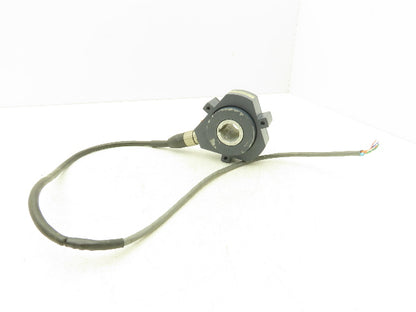 Hohner 8820-0108-1024 Hollow Shaft Encoder 1024ppr 12 Pin 1-1/8" Shaft