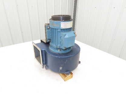 Centrifugal Blower Fan Forward Curved .65kw 230/460V 3PH Motor 6.25" Flange