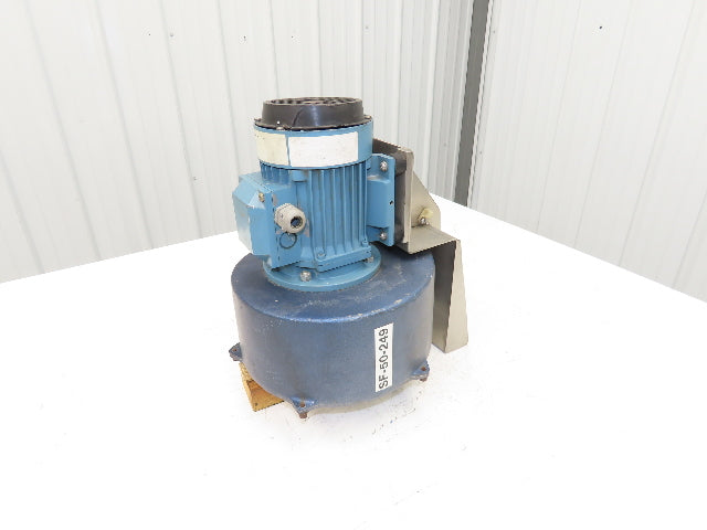 Centrifugal Blower Fan Forward Curved .65kw 230/460V 3PH Motor 6.25" Flange