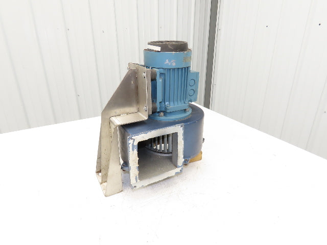 Centrifugal Blower Fan Forward Curved .65kw 230/460V 3PH Motor 6.25" Flange