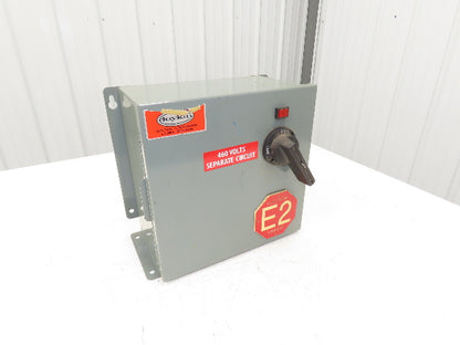 Daykin GPFS-07 Stepdown Transformer Disconnect 1/2kVA 1Ph HV 460V LV 115V
