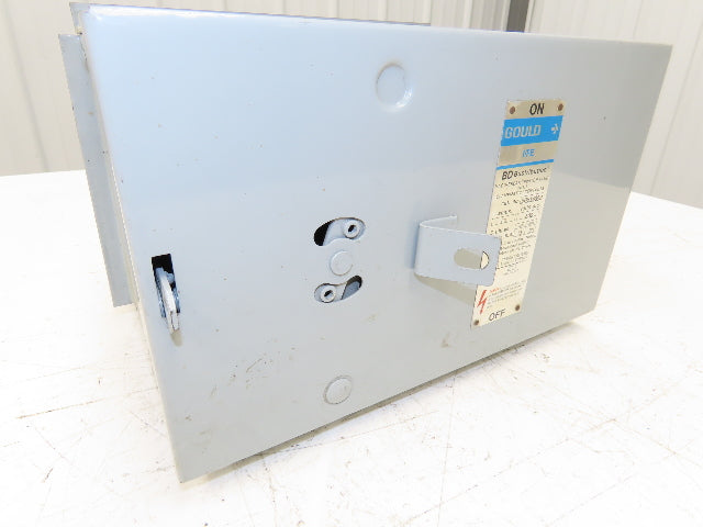 Gould Modicon BOS14352 Vacu-Break Switch Plug W Clampmatic Contacts 60A 600V