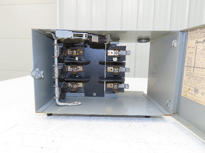 Gould Modicon BOS14352 Vacu-Break Switch Plug W Clampmatic Contacts 60A 600V