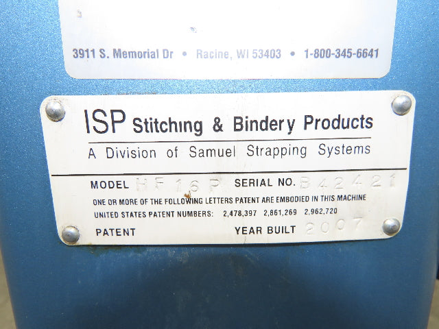 Interlake HF16P Silverstitcher Post Stitcher Box Stapler 16" Throat 7/16" Staple