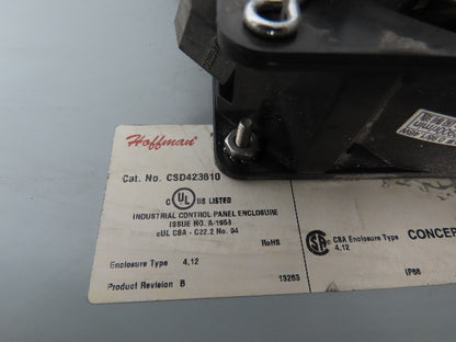 Hoffman CSD423610 Electrical Enclosure JIC Panel Box 42x36x10" Type 12 Gray