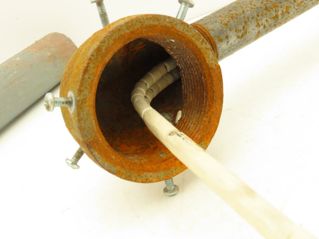 FWS RFM 18HX12C Thermocouple Pipe Well 12"x 18" Steel Pipe 90° Elbow 3/4"NPT