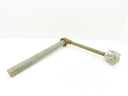 FWS RFM 18HX12C Thermocouple Pipe Well 12"x 18" Steel Pipe 90° Elbow 3/4"NPT