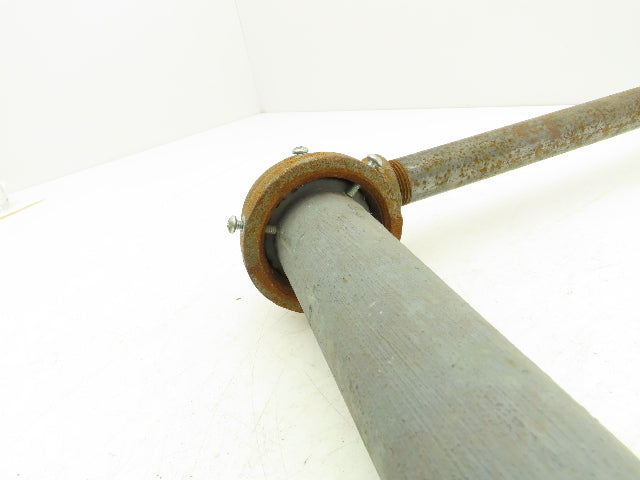 FWS RFM 18HX12C Thermocouple Pipe Well 12"x 18" Steel Pipe 90° Elbow 3/4"NPT