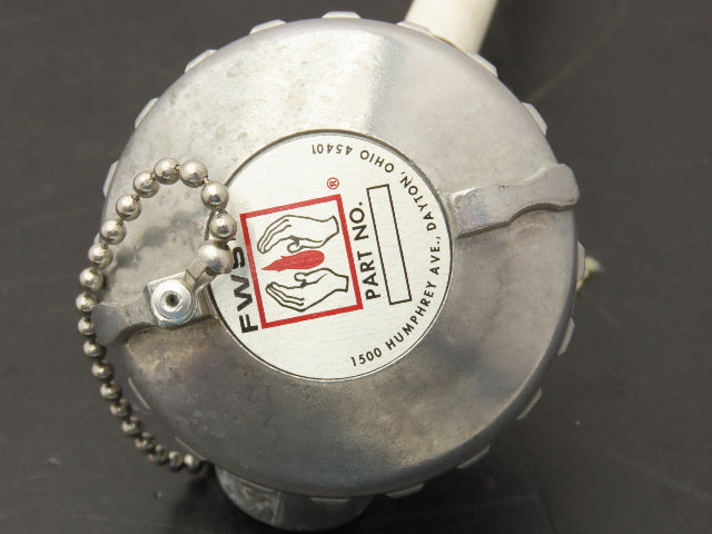FWS MS18H 18HX12C Thermocouple 18" Ceramic Probe Thermal Sensor 3/4"NPT