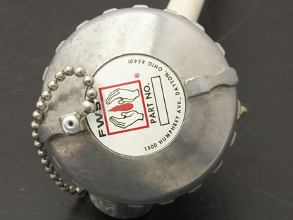 FWS MS18H 18HX12C Thermocouple 18" Ceramic Probe Thermal Sensor 3/4"NPT