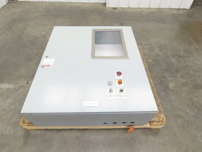 Hoffman CSD423610 Electrical Enclosure JIC Panel Box 42x36x10" Type 12 W/Window