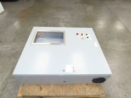 Hoffman CSD423610 Electrical Enclosure JIC Panel Box 42x36x10" Type 12 W/Window