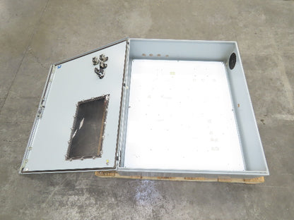 Hoffman CSD423610 Electrical Enclosure JIC Panel Box 42x36x10" Type 12 W/Window