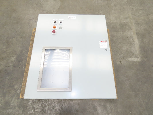 Hoffman CSD423610 Electrical Enclosure JIC Panel Box 42x36x10" Type 12 W/Window