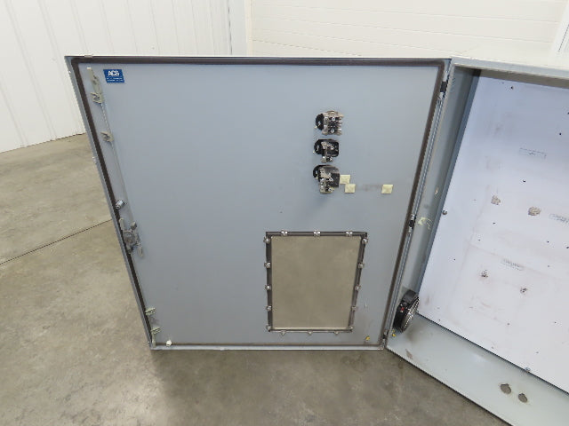 Hoffman CSD423610 Electrical Enclosure JIC Panel Box 42x36x10" Type 12 W/Window